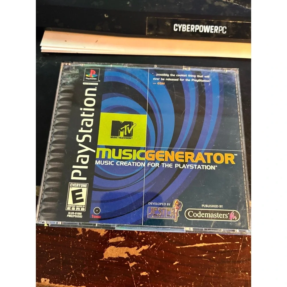 MTV Music Generator (Sony PlayStation 1, 1999) RARE COMPLETE